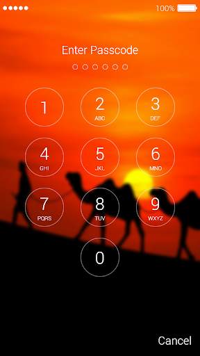 Arabian Lock Screen screenshot 5