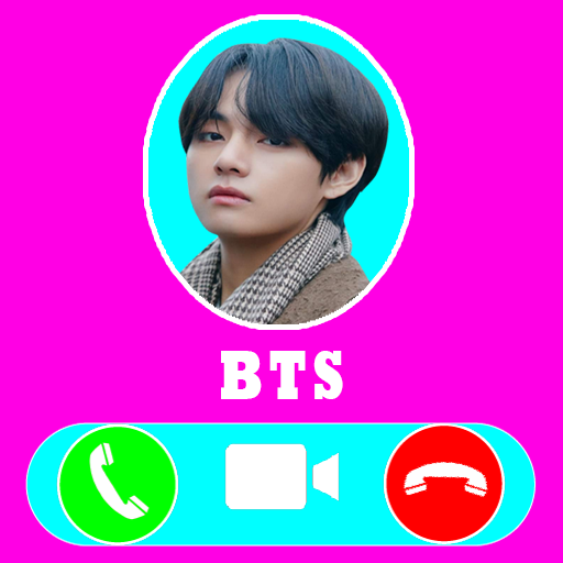 V Kpop BTS Video Call &amp; chat Simulator icon