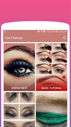 New Eye Makeup App 11 تصوير الشاشة