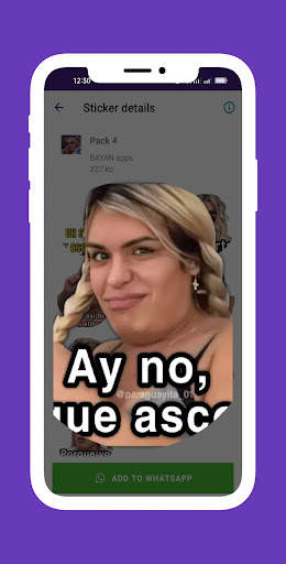 Wendy Guevara Stickers for WA screenshot 2