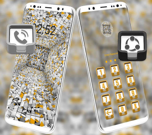Creative 3D Box Launcher Theme screenshot 5