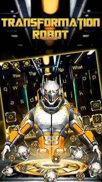 Transformation Robot Gravity Keyboard screenshot 1