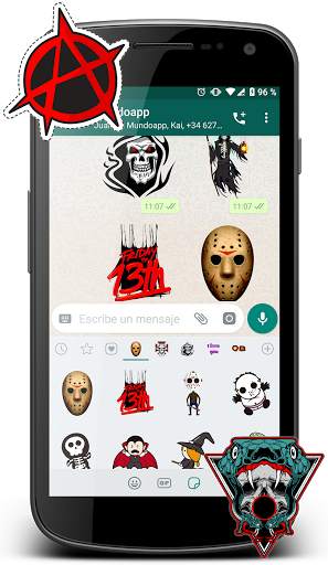 Scary Stickers for whatsapp - WAStickerapps screenshot 3
