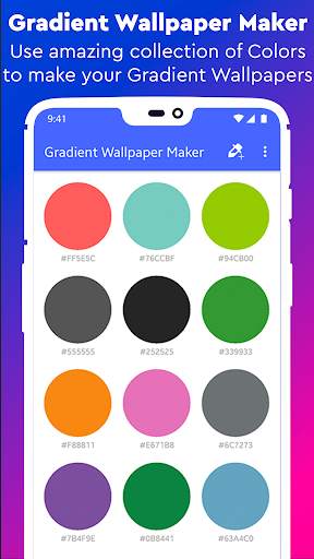 Gradient Wallpaper Maker screenshot 1
