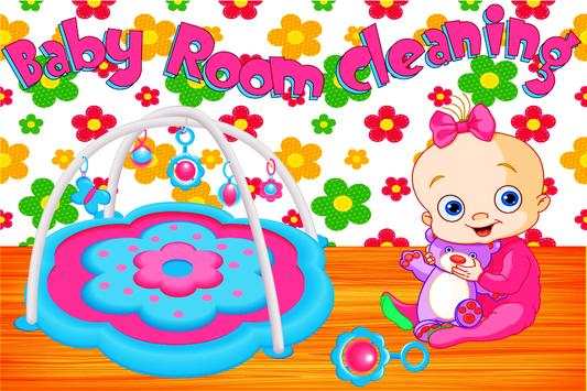 Baby Rooms Cleaning Game screenshot 1