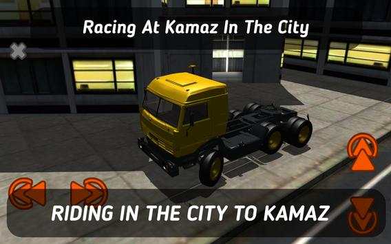 🏁 Racing At Kamaz In The City screenshot 1