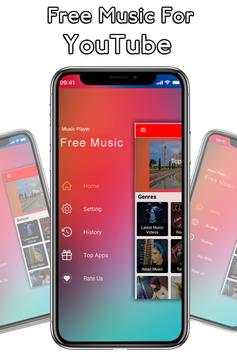 Free Music for YouTube - FLOATING POPUP PLAYER screenshot 2