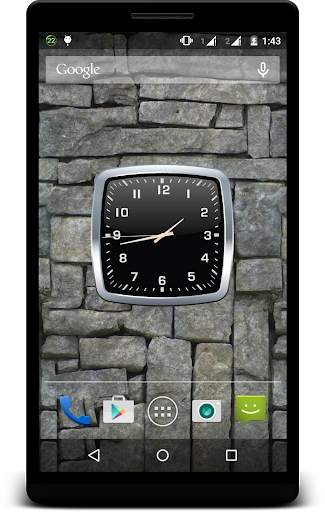 Metal Clock Live Wallpaper screenshot 1