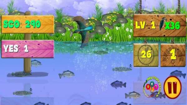 Fish hunting bird screenshot 2