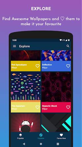 Wlppr - Wallpaper App screenshot 1