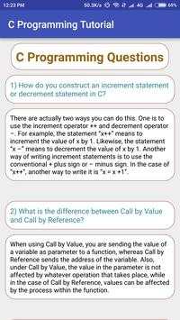C Programming Tutorial screenshot 4