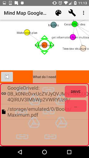 Mind Map Google Drive screenshot 3