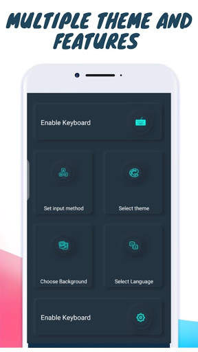 Neon Chetaa keyboard - Emoji, Gif, 3D Keyboard screenshot 5