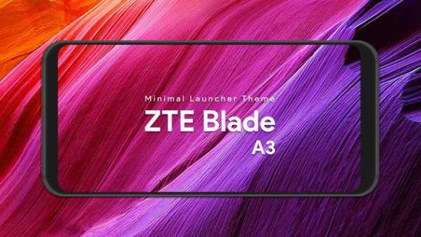 Launcher Theme For ZTE Blade A3 screenshot 1