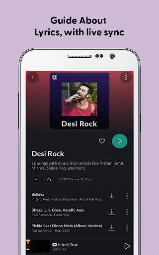 JioSaavn India Tips Music screenshot 3