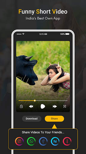 Short Funny Videos App screenshot 4