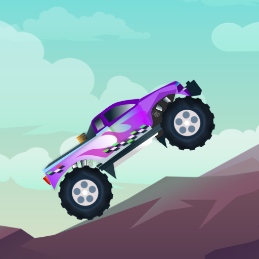 Hill racing car أيقونة