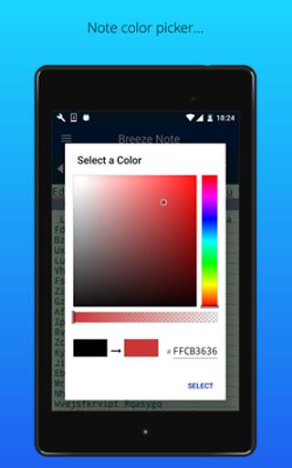 Breeze Note Color Editor screenshot 15