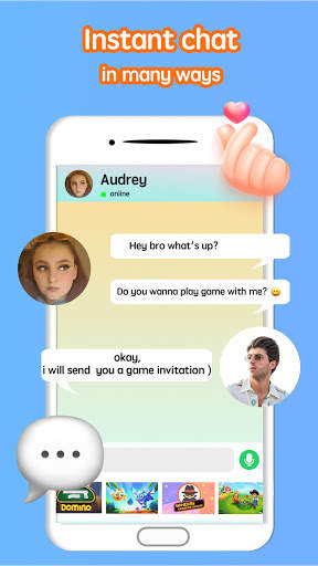 Voga - Play games and voice chat with new friends. скриншот 7