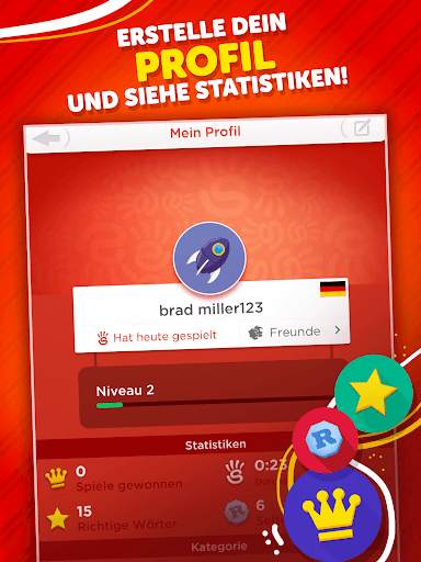 Stadt Land Fluss - Wörterspiel screenshot 13