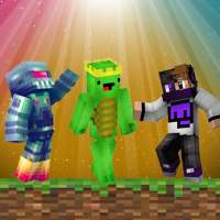 Skins Pack For Minecraft Survival Creative logo