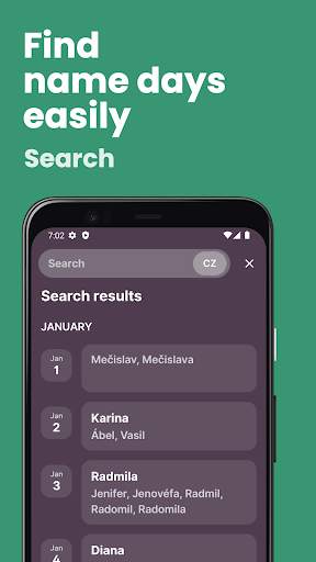 Imieniny - Kalendarz Świąt screenshot 4