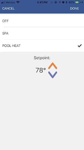 Thermeau Wifi Pool Heater screenshot 2