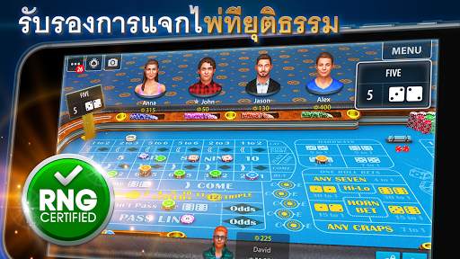 Vegas แค​รปส์ โดย Pokerist screenshot 1
