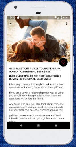 Questions To Ask Your Girlfriend, Crush screenshot 3