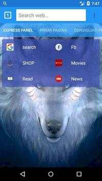 Wolfo - Powerful , Fast and Secure Web Browser. screenshot 5