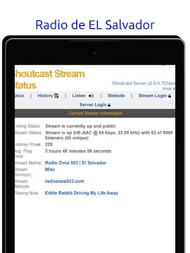 Radio de EL Salvador: Zone 503 screenshot 24