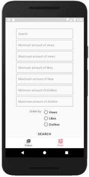Video Filter for YouTube screenshot 1