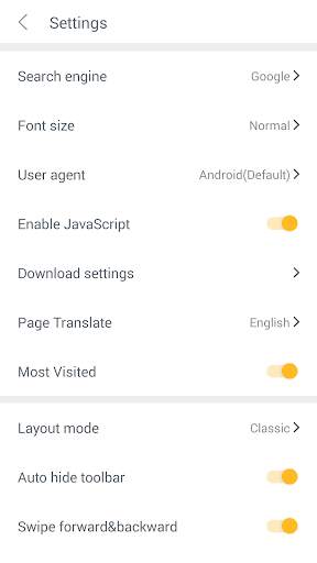 Mini Web Browser- Ad Blocker screenshot 5