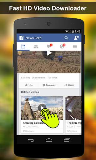 HD Video Downloader For Facebook Download Videos screenshot 3