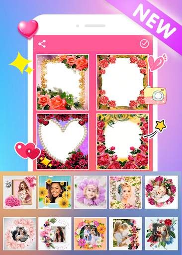 Flower Photo Frame : Flower Photo Editor screenshot 3