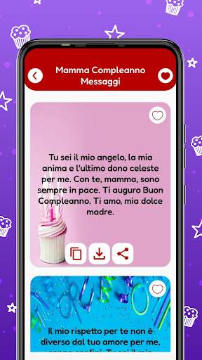 Messaggi compleanno e auguri screenshot 5