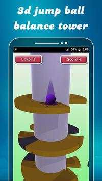 3d Helix Jump Ball – Tower Balance Game screenshot 6