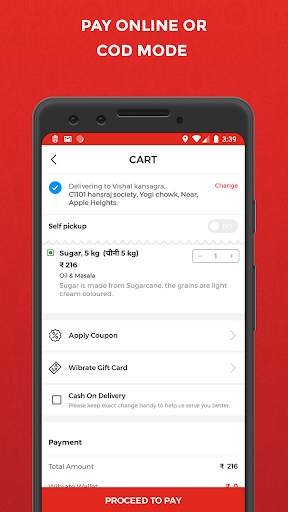 Wibrate : Pickup & Delivery. screenshot 6