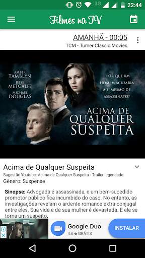 Filmes na TV screenshot 1