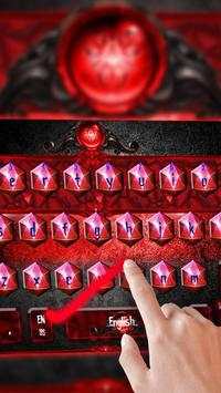 red gem ruby keyboard magic jewel crystal power screenshot 3