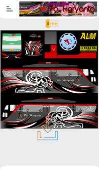 Livery Bus PO Haryanto screenshot 6