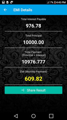 Interest & EMI Calculator screenshot 6