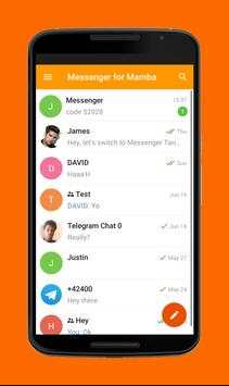 Messenger for MaMba screenshot 2