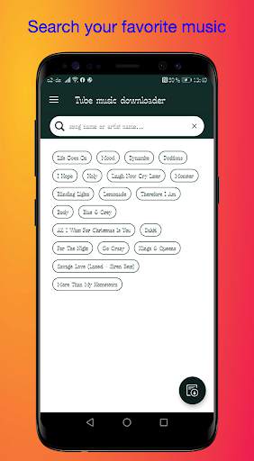 Tube Music Downloader & Free mp3 song downloader screenshot 1