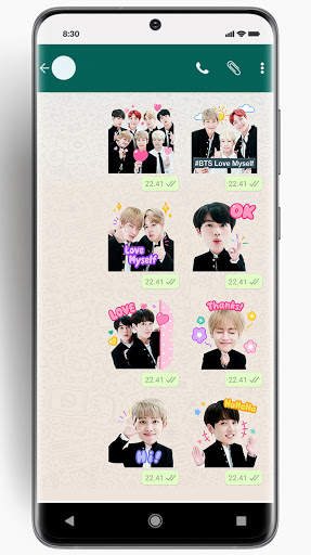 Cute Korean Idol BTS for WhatsApp screenshot 6