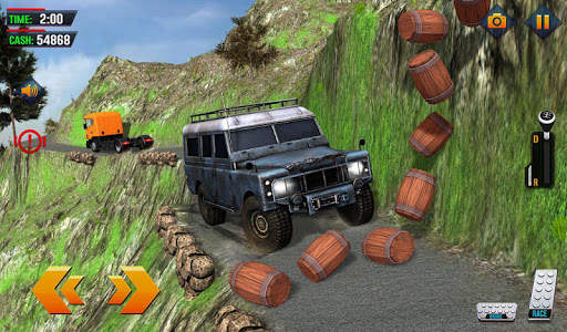 Real Offroad Jeep Driving - Crazy Truck Driver Sim screenshot 10