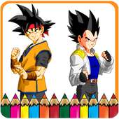 How To Color Dragon Ball Z (Dragon Ball Z games)