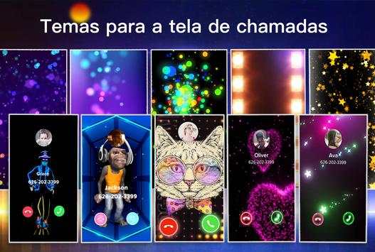 Chamada Colorida - Tela de chamadas, flash de LED screenshot 1