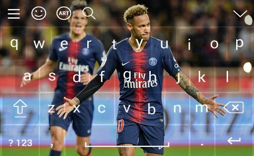 NeymarJr Keyboard Theme 2020 screenshot 8