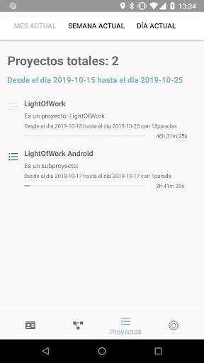 Light of Work - Control Horario, Registro Laboral screenshot 5